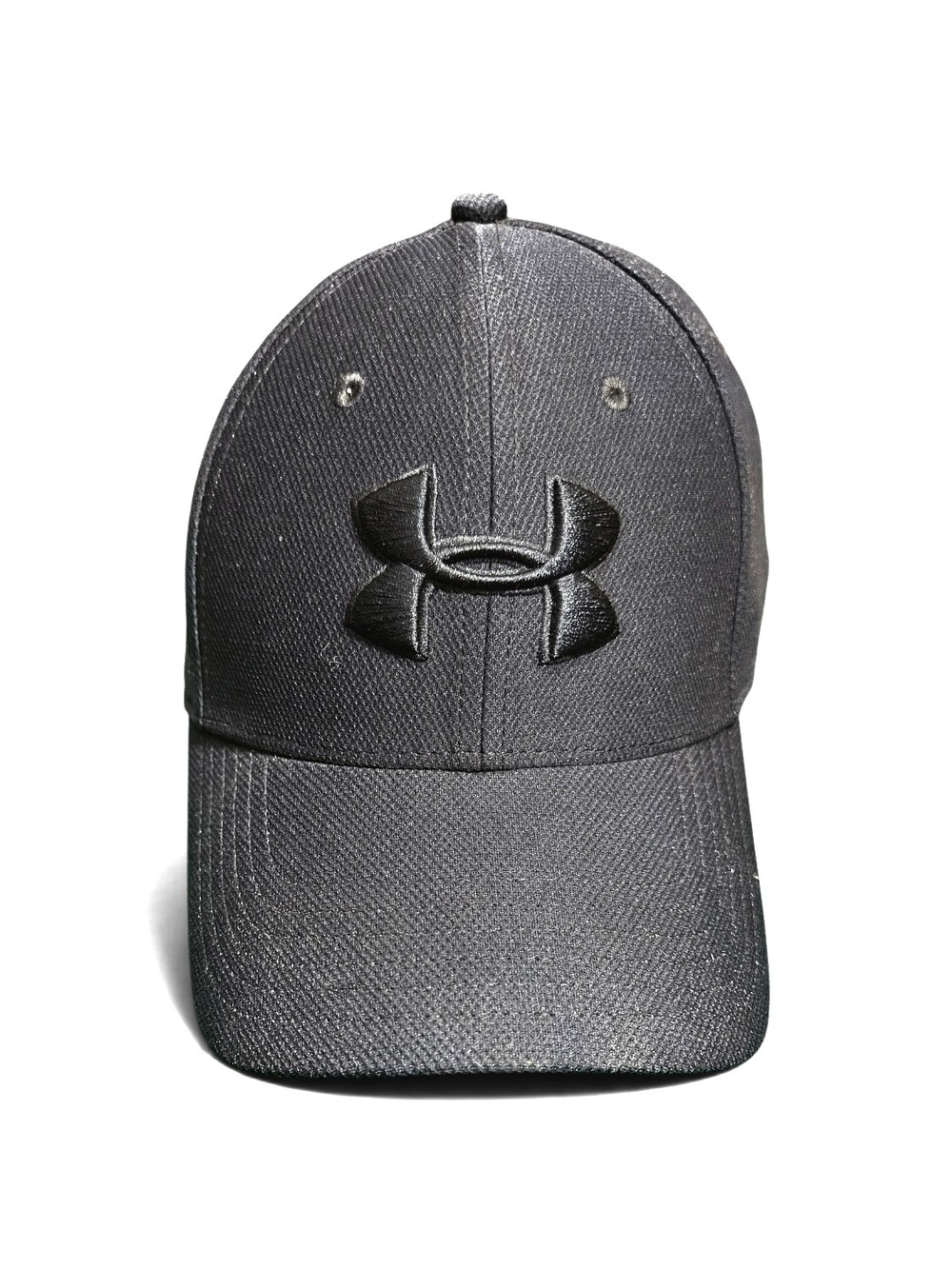 Under Armour Blitzing Stretch-Fit Baseball Cap Black Men’s L/XL - Picture 2 of 9